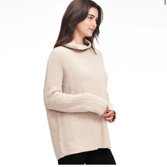 naadam oatmeal turtleneck - Picture 7 of 7